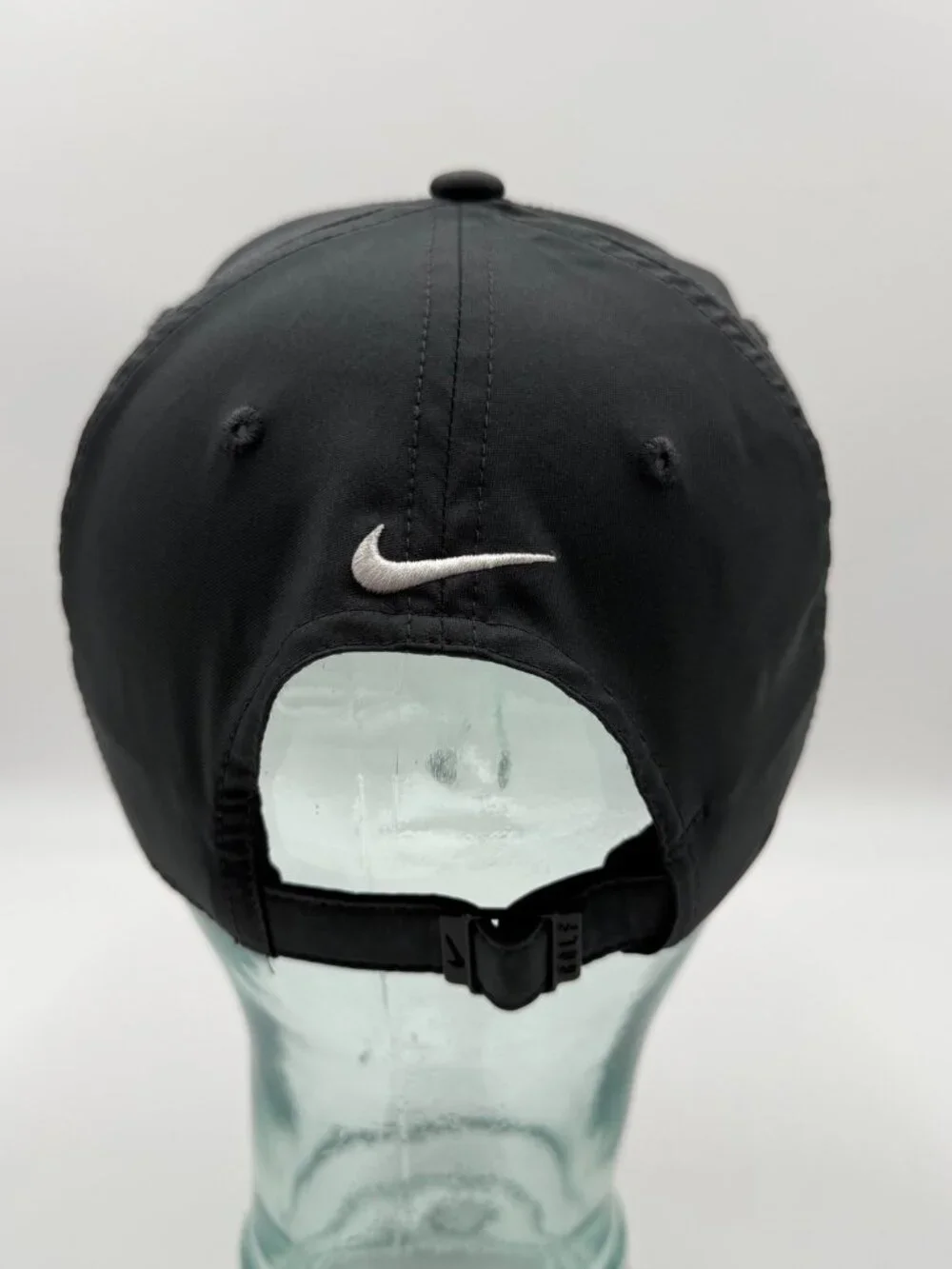 Nike Legacy 91 Dri Fit Hat Stapback Cap OSFM Adjustable Black Embroidered Swoosh